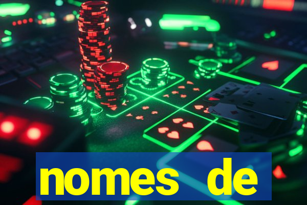 nomes de plataformas de jogos de cassino